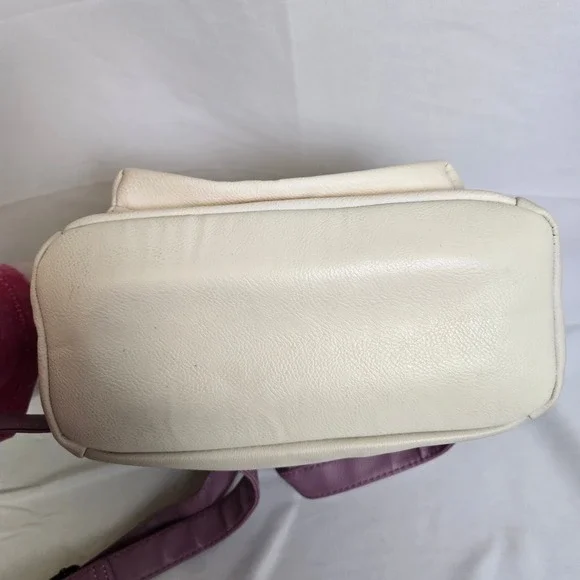 Loungefly Harry Potter Floral Deathly Hollows Mini Backpack, Cream Purple - Picture 14 of 16